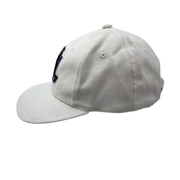 Vintage Puma LA Kings Hat Cap Black Purple Logo Hockey NHL One Size Fits All - Picture 2 of 9